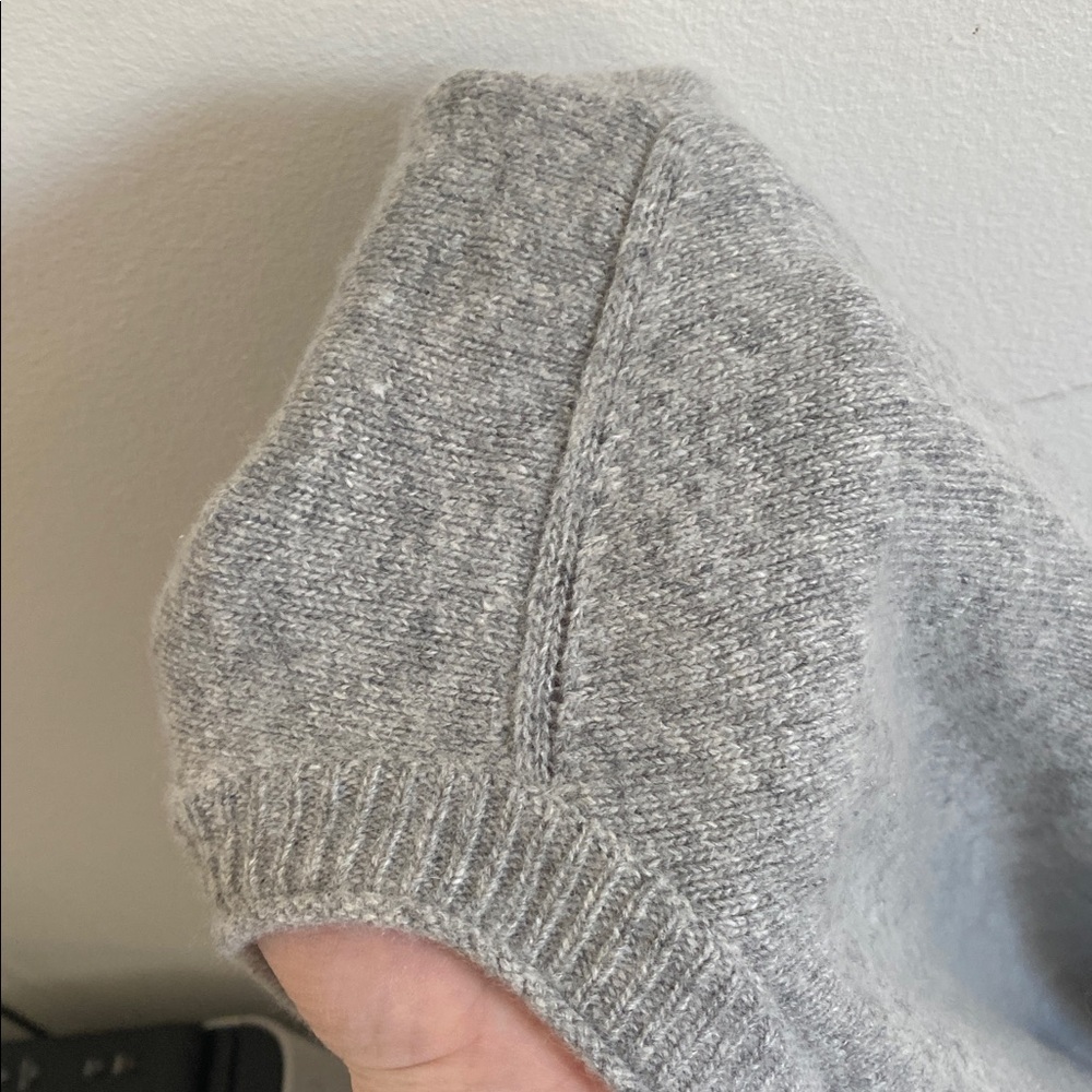 Jenni Kayne Everyday Sweater Light Gray Crew Neck Sweater - Picture 15 of 16